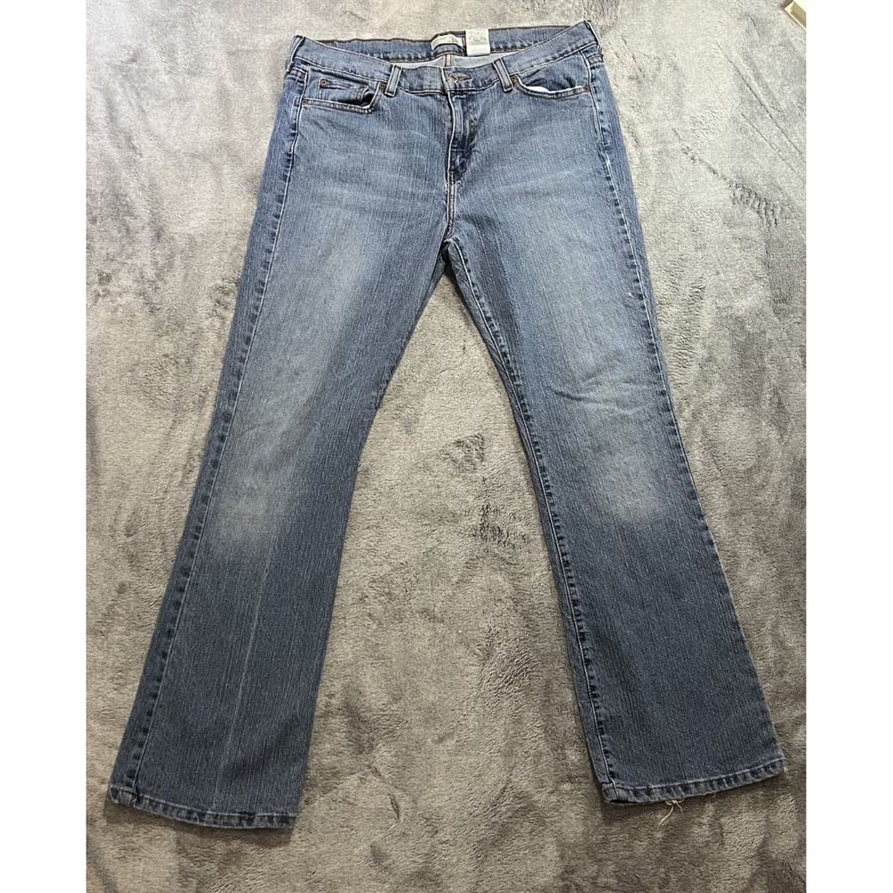 Women's Levi Jeans Bootcut 515 Light Wash 14M